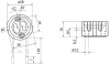 Превью - SQ0335-0018 TDM Патрон для галогенных ламп GU10 керамический (фото 2)