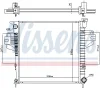 Превью - 606555 NISSENS Радиатор, охлаждение двигателя (фото 10)