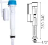 Превью - 7016 NOVA Клапан поплавочный нижней подачи воды 1/2 пластиковая резьба (фото 2)