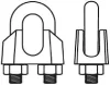 Превью - SM-46587-1 STARFIX Зажим для стальных канатов М6 DIN 741 (фото 3)