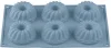 20-003728 PERFECTO LINEA Форма для выпечки силиконовая прямоугольная на 6 кексов 28,5х17,5х4 см голубая