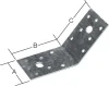 Превью - SMP-52720-1 STARFIX Уголок крепежный под 135 градусов 65х90x90 мм KUS белый цинк (фото 4)