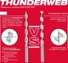 4932352352 MILWAUKEE Сверло по металлу 4,0х43х75 мм 2 штуки Thunderweb HSS-G