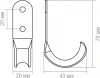 Превью - SMP-51852-1 STARFIX Крючок-вешалка №7 полимер (фото 2)