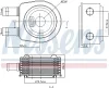 Превью - 90798 NISSENS Масляный радиатор, автоматическая коробка передач (фото 6)