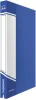 Превью - NP1475B INФОРМАТ Папка с прижимами А4 1 прижим синий пластик 750 мкм карман (фото 2)