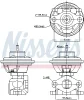 98479 NISSENS Клапан возврата ОГ