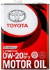 08880-12605 TOYOTA Моторное масло 0W20 синтетическое Motor Oil SN 4 л