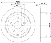 ND1154K NISSHINBO Тормозной диск