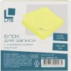 Превью - SN7676L-Ye LITE Блок самоклеящийся 76х76 мм 100 листов желтый (фото 2)