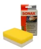417 300 SONAX Губка комбинированная для нанесения воска и ухода за пластиком (12х8х3,5)см
