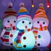Превью - 513-018 Neon-Night Фигура светодиодная Снеговик 17 см RGB (фото 2)