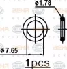 8FC 351 038-554 BEHR/HELLA/PAGID Конденсатор