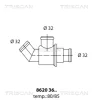 Превью - 8620 3680 TRISCAN Термостат, охлаждающая жидкость (фото 5)