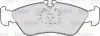 Превью - 598046 VALEO Комплект тормозных колодок, дисковый тормоз (фото 3)