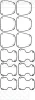 Превью - 15-26296-02 VICTOR REINZ Комплект прокладок, крышка головки цилиндра (фото 2)