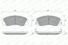 Превью - 151-1176 WEEN Комплект тормозных колодок, дисковый тормоз (фото 2)