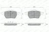 Превью - 151-1258 WEEN Комплект тормозных колодок, дисковый тормоз (фото 2)