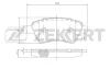 Превью - BS-2826 ZEKKERT Комплект тормозных колодок, дисковый тормоз (фото 2)