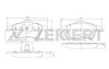 Превью - BS-1282 ZEKKERT Комплект тормозных колодок, дисковый тормоз (фото 2)