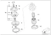 Превью - 31331140140 BMW Дополнительный амортизатор Пд BMW 3' E36, 5' E34, E39, 7' E32, E38, 8' E31 (фото 2)