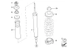 Превью - 33 52 6 782 859 BMW Амортизатор Зд BMW 1' E81, E82 (фото 2)