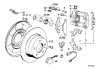 Превью - 34211158578 BMW Уплотнительный комплект суппорта BMW 3' E36, E46, 5' E34, 7' E32, 8' E31, Classic Mot (фото 2)