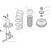 51865487 FIAT/ALFA/LANCIA Амортизатор подвески передний правый fi g punto (замена 51796545)