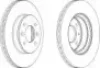 Превью - DDF1636C-1 FERODO Тормозной диск (фото 2)