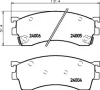 MDB83800 MINTEX Комплект тормозных колодок