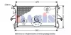 160010N AKS DASIS Радиатор охлаждения двигателя