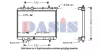 160101N AKS DASIS Радиатор охлаждения двигателя
