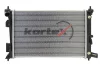 KRD1056 KORTEX Радиатор hyundai solaris/kia rio 10- (без трубок ох. акпп) (10702070/060220/0029641/1)