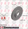 185.3955.52 ZIMMERMANN Тормозной диск