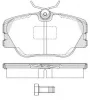 189 00 REMSA Колодки торм.пер. mercedes w124 e 2,3-2,5 16v 82-93, 200 e-300e 85-93, 220ce-300ce 87-93 2094