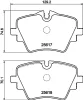 T2820 BEHR/HELLA/PAGID Комплект тормозных колодок, дисковый тормоз