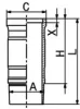 89908110 KOLBENSCHMIDT Гильза цилиндра