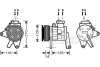 0700K063 VAN WEZEL Компрессор кондиционера