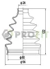 2710-0053 XLB PROFIT Комплект пыльника, приводной вал