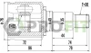 2810-2042 PROFIT Шарнирный комплект, приводной вал