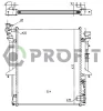 PR 4015A1 PROFIT Радиатор охлаждения двигателя