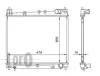 051-017-0002 LORO Радиатор охлаждения двигателя