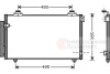 53005431 VAN WEZEL Радиатор кондиционера