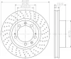 8DD 355 126-122 BEHR/HELLA/PAGID Тормозной диск