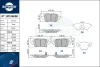 RT 1PD36080 ROTINGER Комплект тормозных колодок, дисковый тормоз