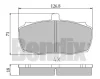 510181 BENDIX Комплект тормозных колодок