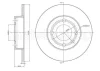 23-0528 METELLI Тормозной диск