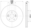 PCD15591 DON Тормозной диск