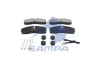 093.920 SAMPA Комплект тормозных колодок, дисковый тормоз