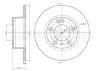 800-335 CIFAM Тормозной диск